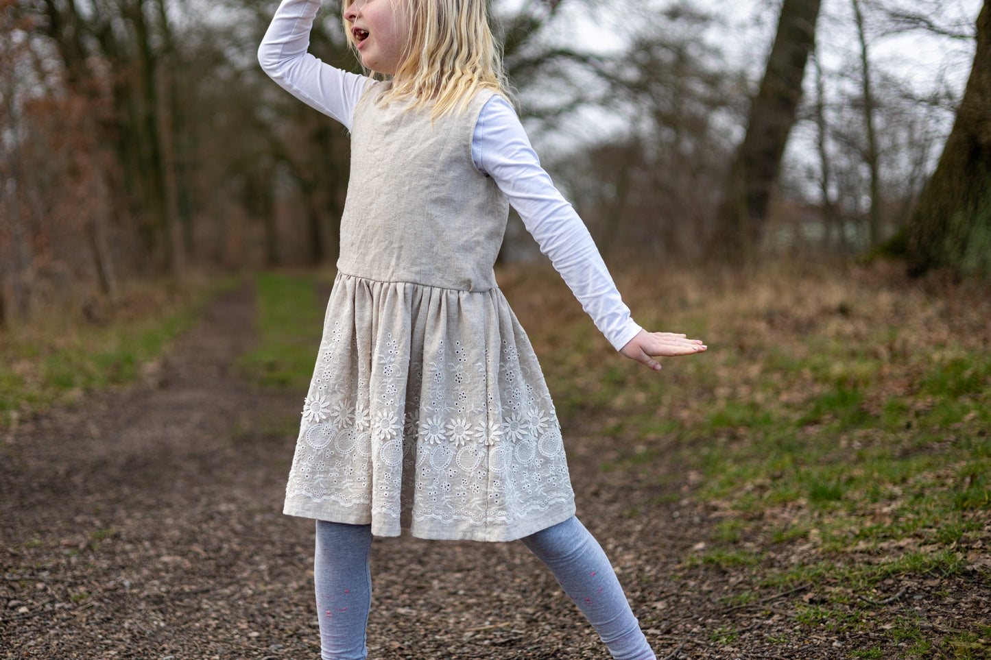 Schnittmuster Faltenglanz für Webware - Kleid | PDF-Download | Größen 86-152