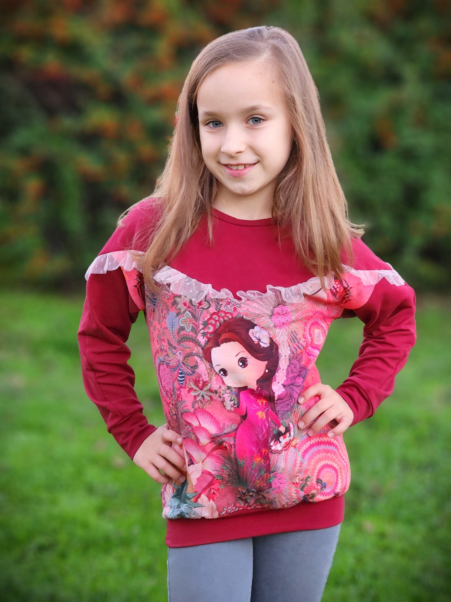 Schnittmuster Wellenzauber – Sweater, Hoodie & Kleid| PDF-Download | Größen 86-152