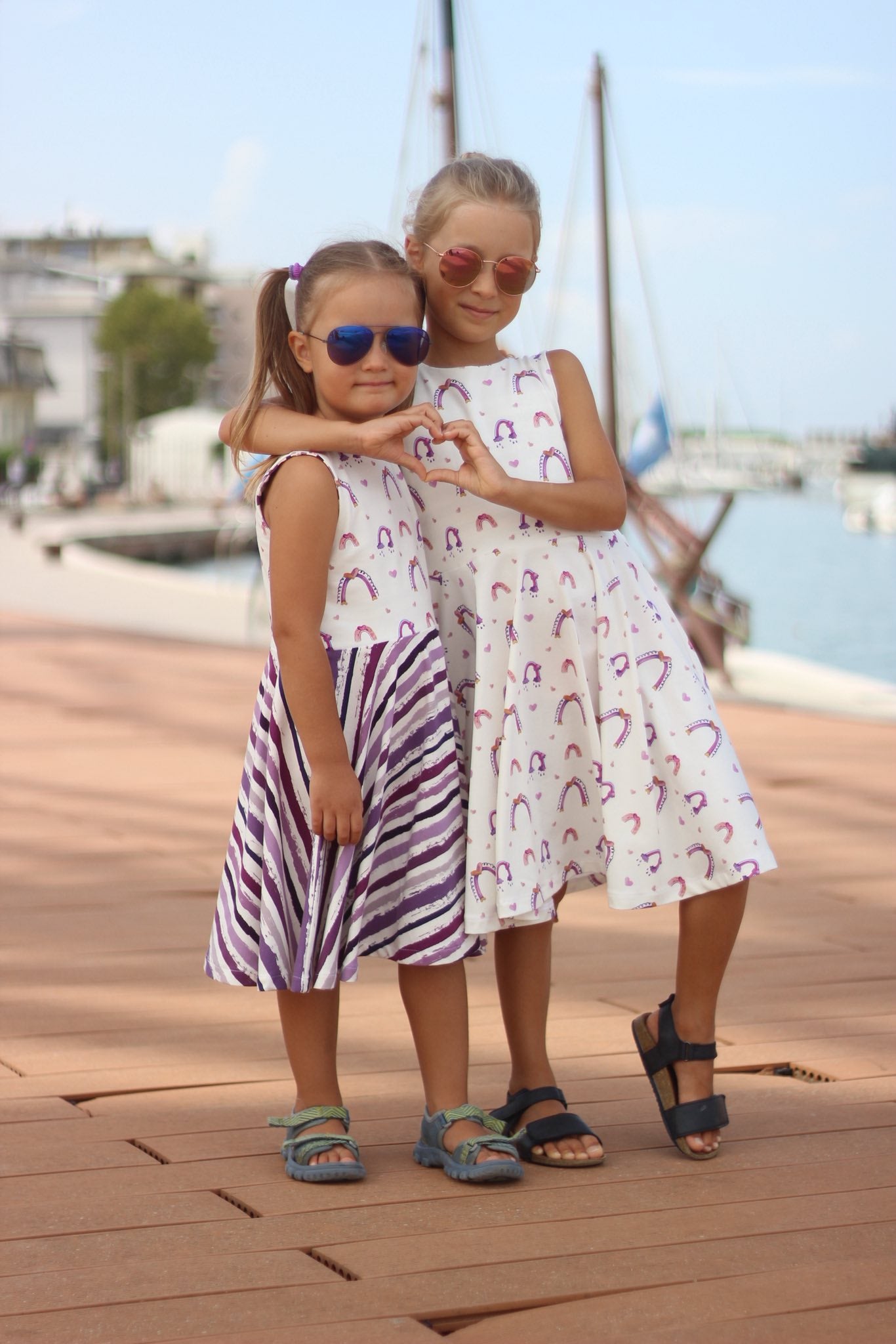 Schnittmuster Flügelschlag – Tunika Kleid | PDF-Download | Größen 86-152
