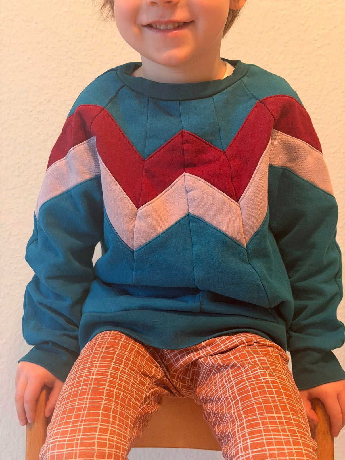 Schnittmuster Nordlicht – Sweater| PDF-Download | Größen 86 - 152