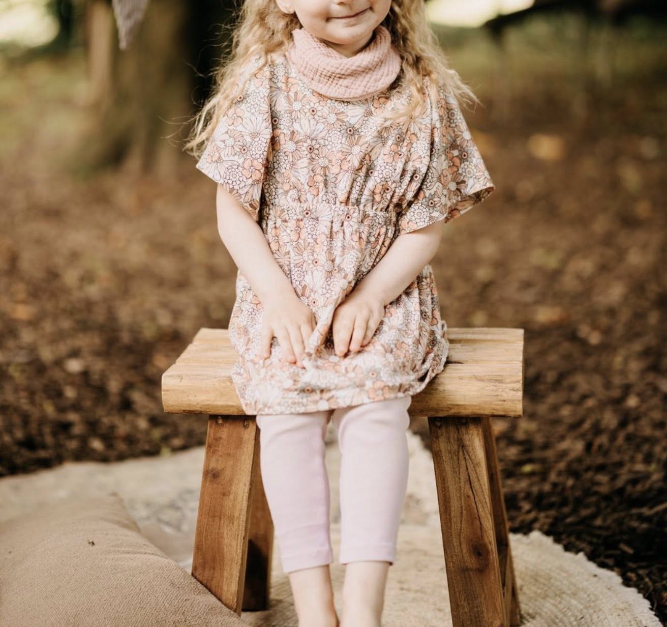 Sewing pattern for a tunic dress | PDF download | Sizes 86-152