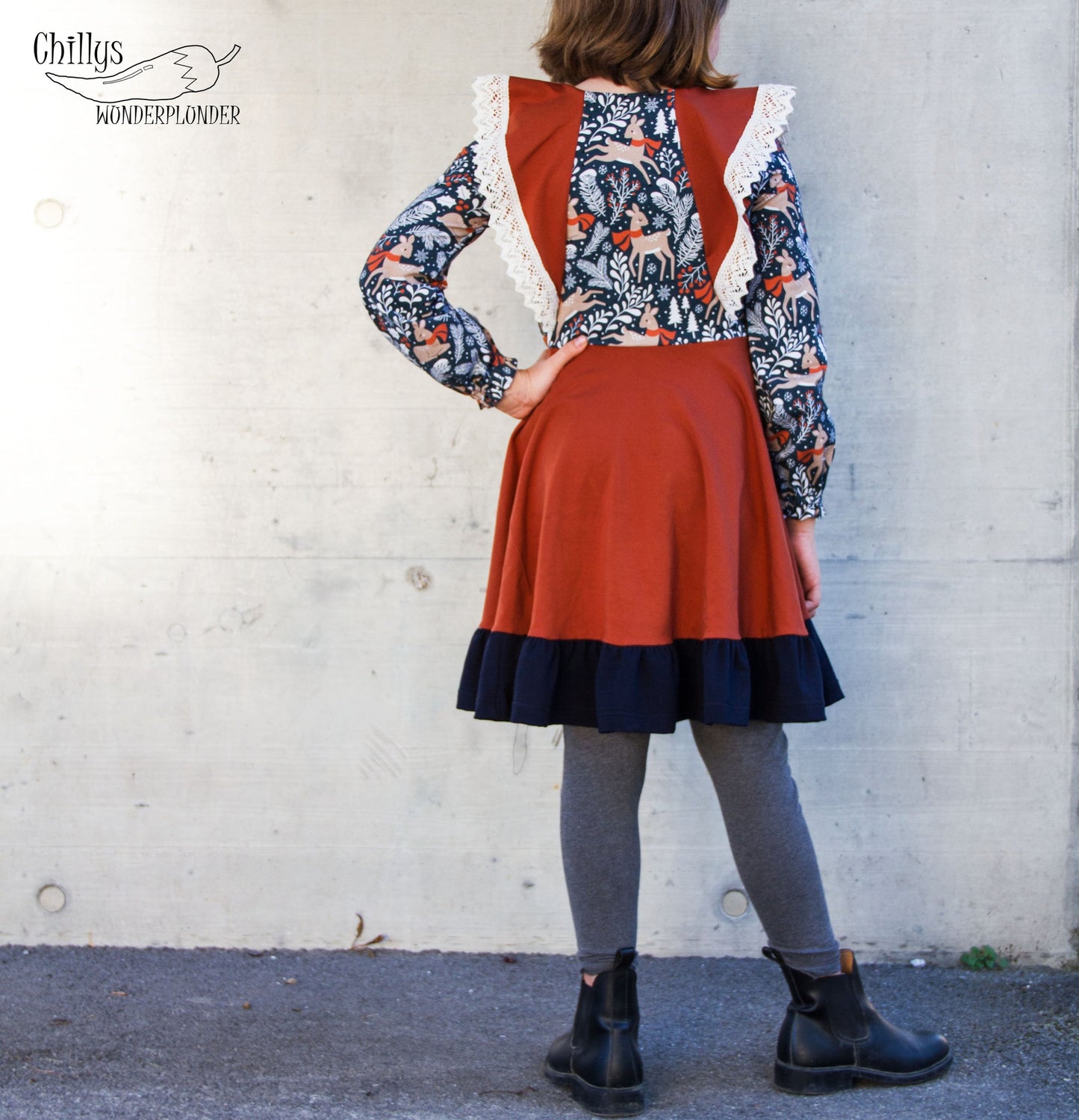 Schnittmuster Flügeltraum – Tunika Kleid | PDF-Download | Größen 86-152