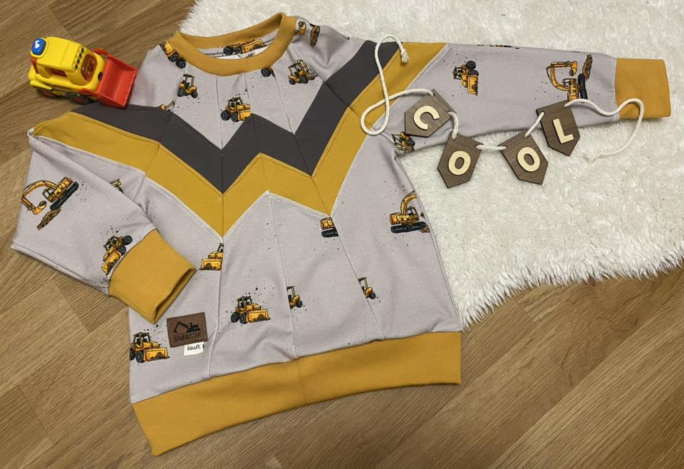 Schnittmuster Nordlicht – Sweater| PDF-Download | Größen 86 - 152