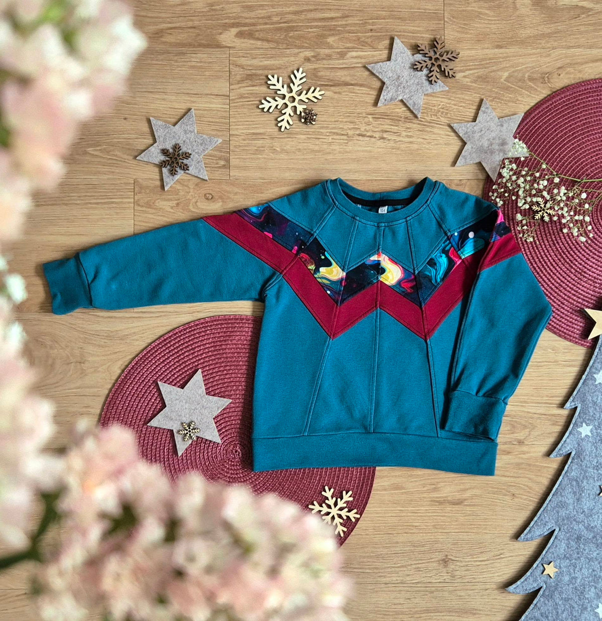 Schnittmuster Nordlicht – Sweater| PDF-Download | Größen 86 - 152