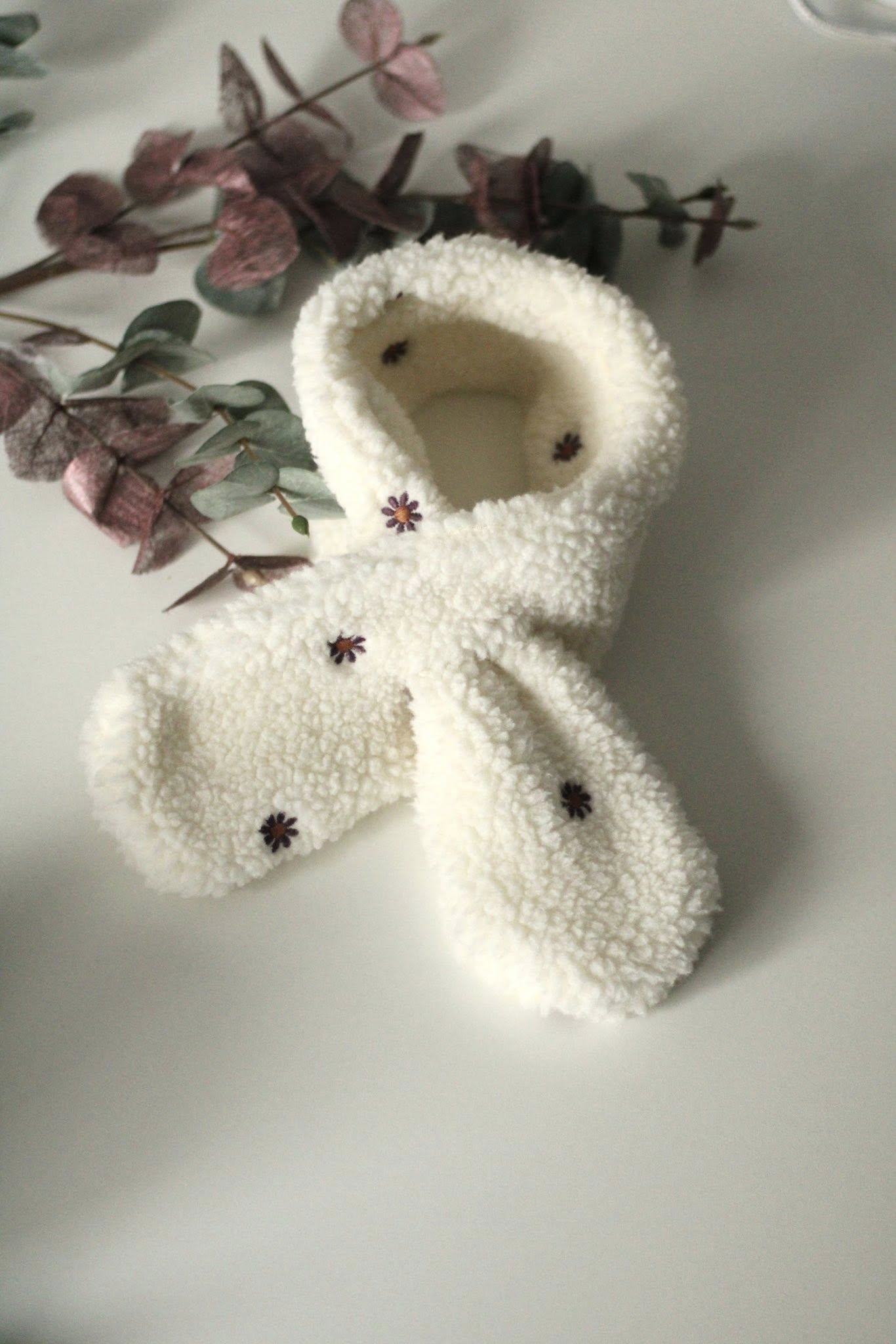 Schnittmuster Kuschelknoten - Steckschal | PDF-Download