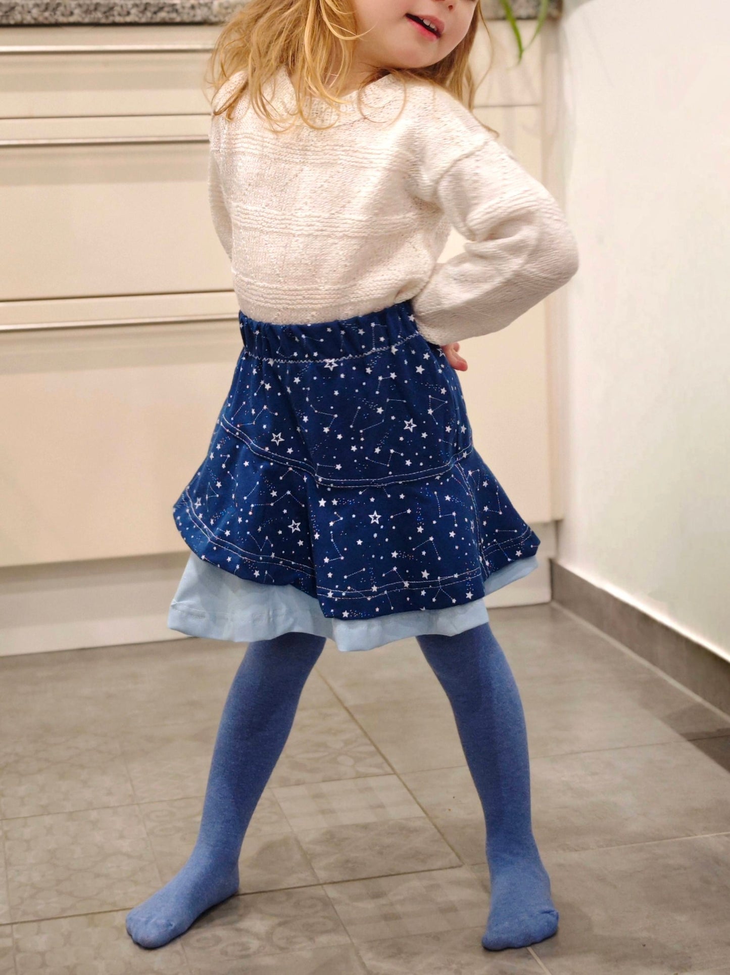 Schnittmuster Wiesentanz - Rock mit Volants | PDF-Download | Größen 86-140