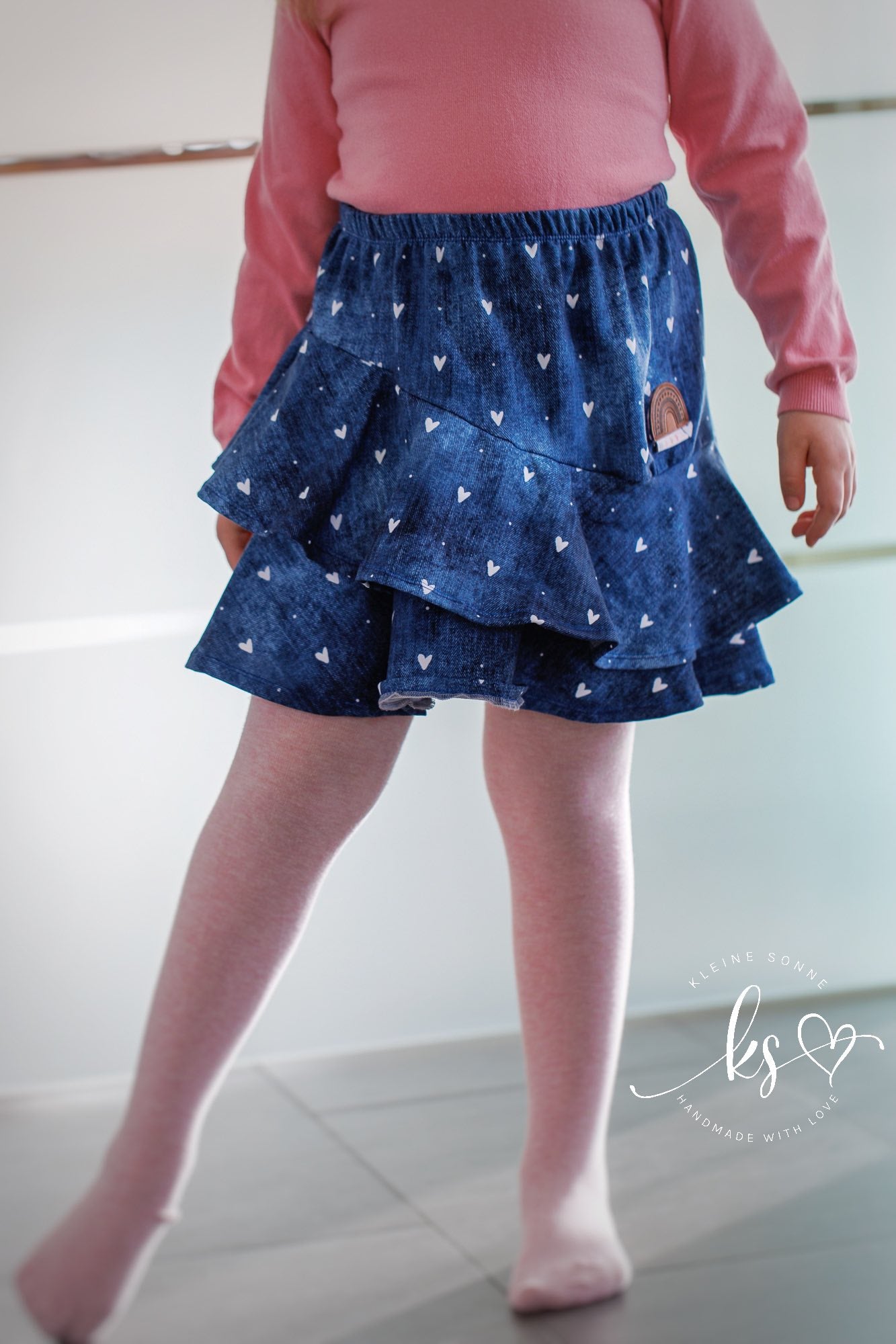 Schnittmuster Wiesentanz - Rock mit Volants | PDF-Download | Größen 86-140