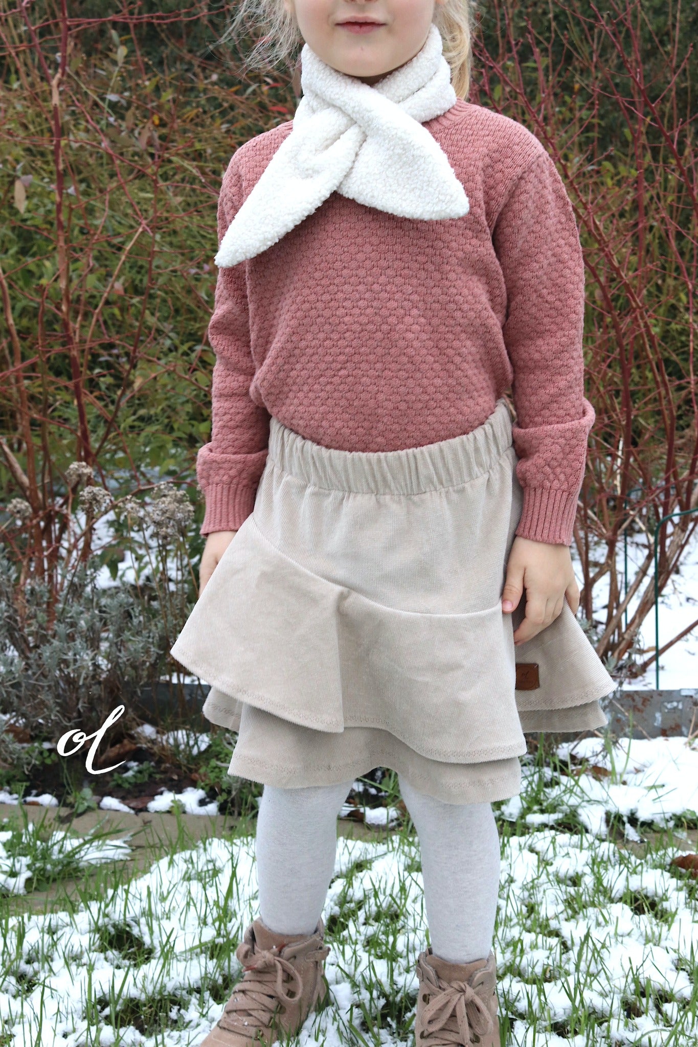 Schnittmuster Kuschelknoten - Steckschal | PDF-Download