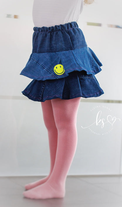 Schnittmuster Wiesentanz - Rock mit Volants | PDF-Download | Größen 86-140