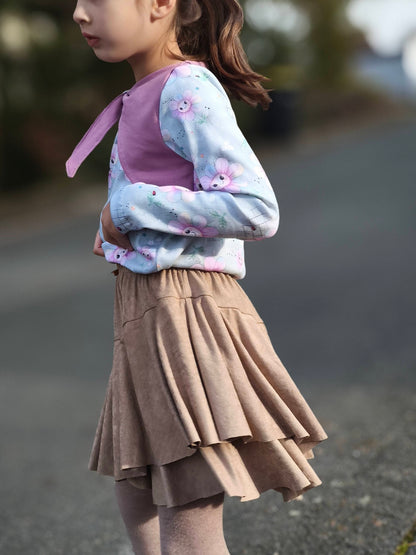 Schnittmuster Wiesentanz - Rock mit Volants | PDF-Download | Größen 86-140