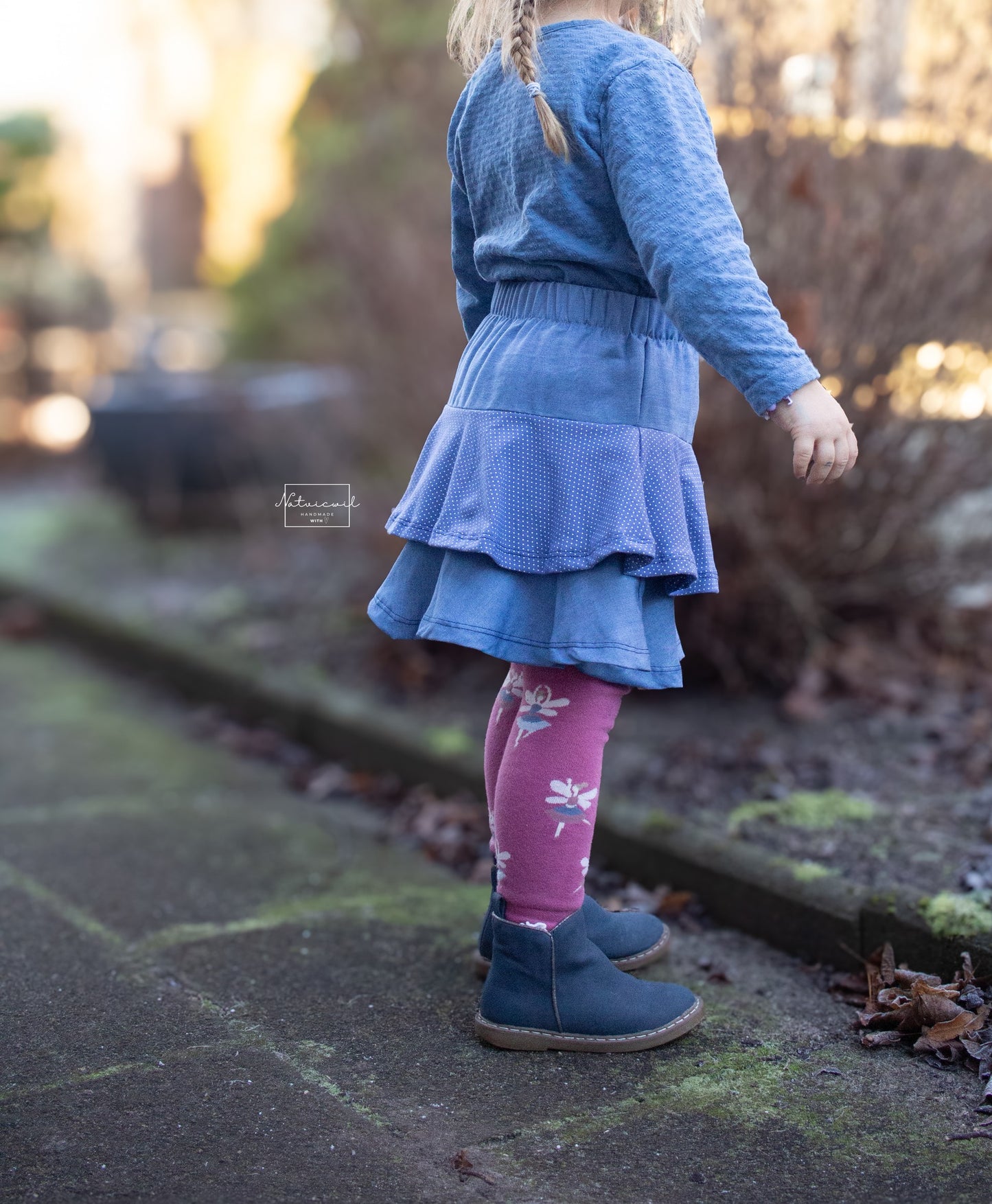 Schnittmuster Wiesentanz - Rock mit Volants | PDF-Download | Größen 86-140