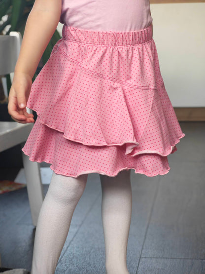 Schnittmuster Wiesentanz - Rock mit Volants | PDF-Download | Größen 86-140