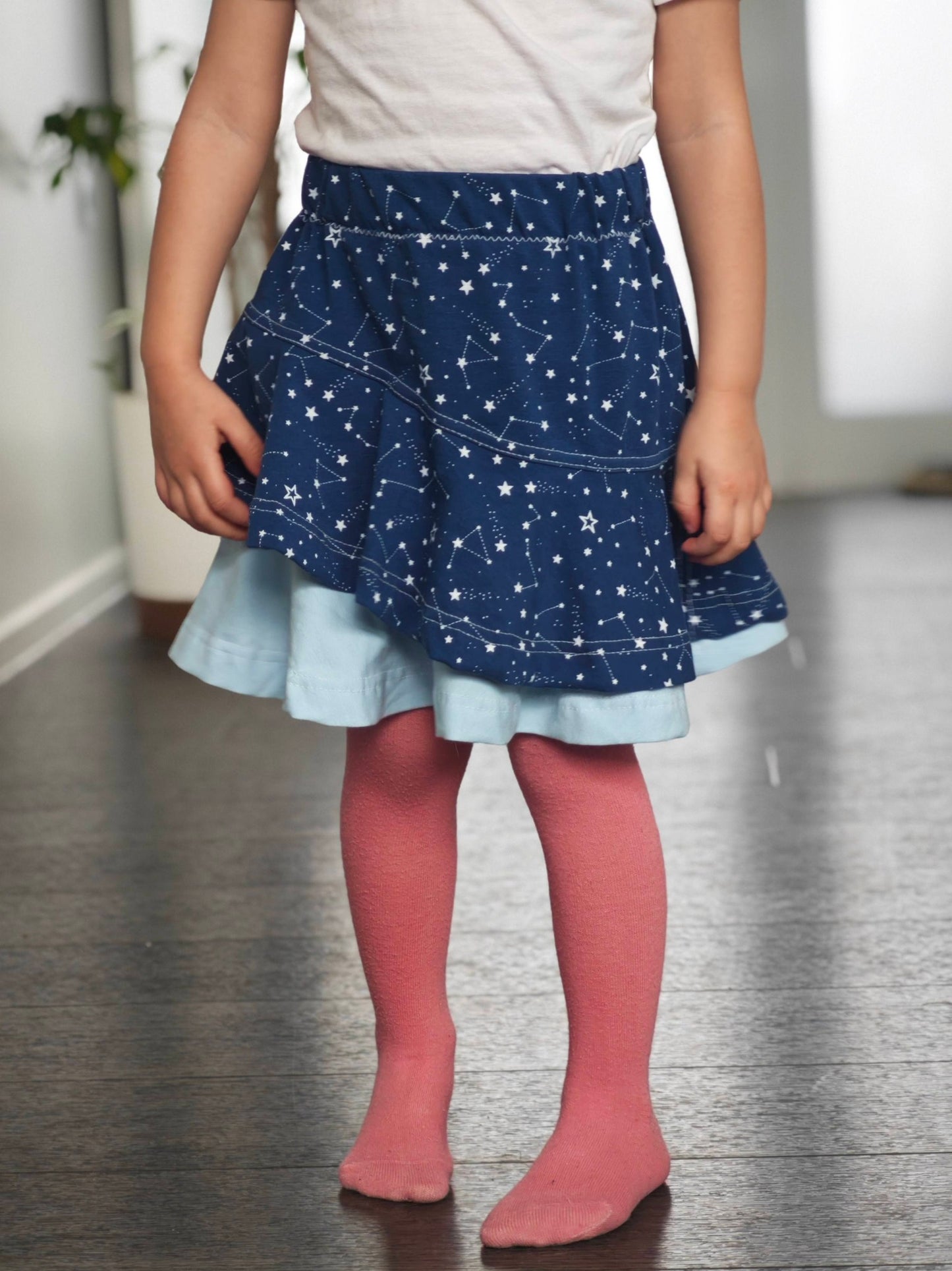 Schnittmuster Wiesentanz - Rock mit Volants | PDF-Download | Größen 86-140