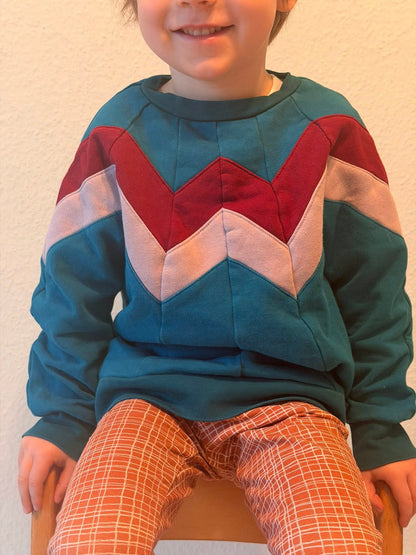 Schnittmuster Nordlicht – Sweater| PDF-Download | Größen 86 - 152