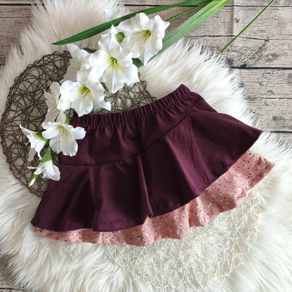 Schnittmuster Wiesentanz - Rock mit Volants | PDF-Download | Größen 86-140