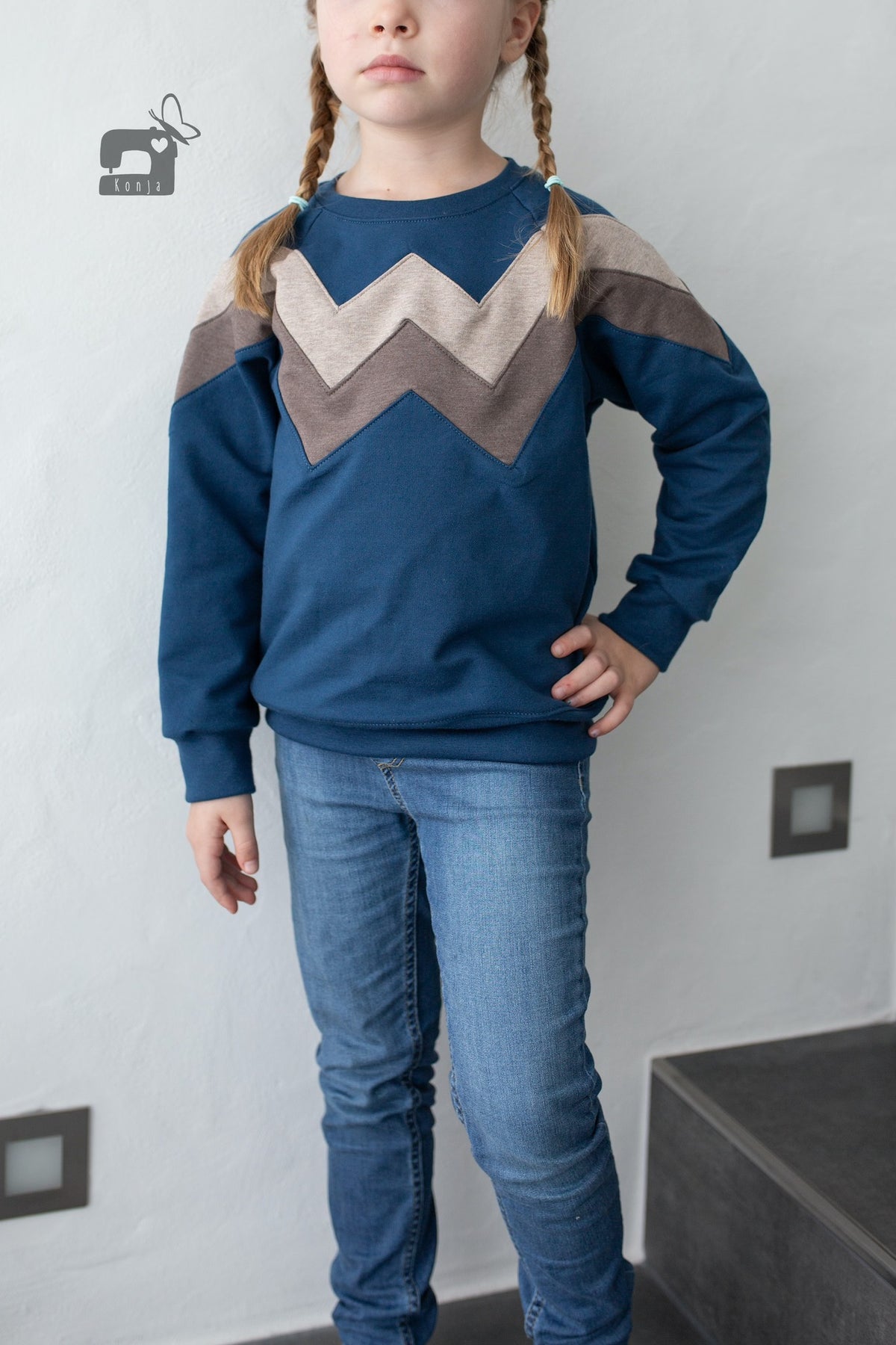 Schnittmuster Nordlicht – Sweater| PDF-Download | Größen 86 - 152