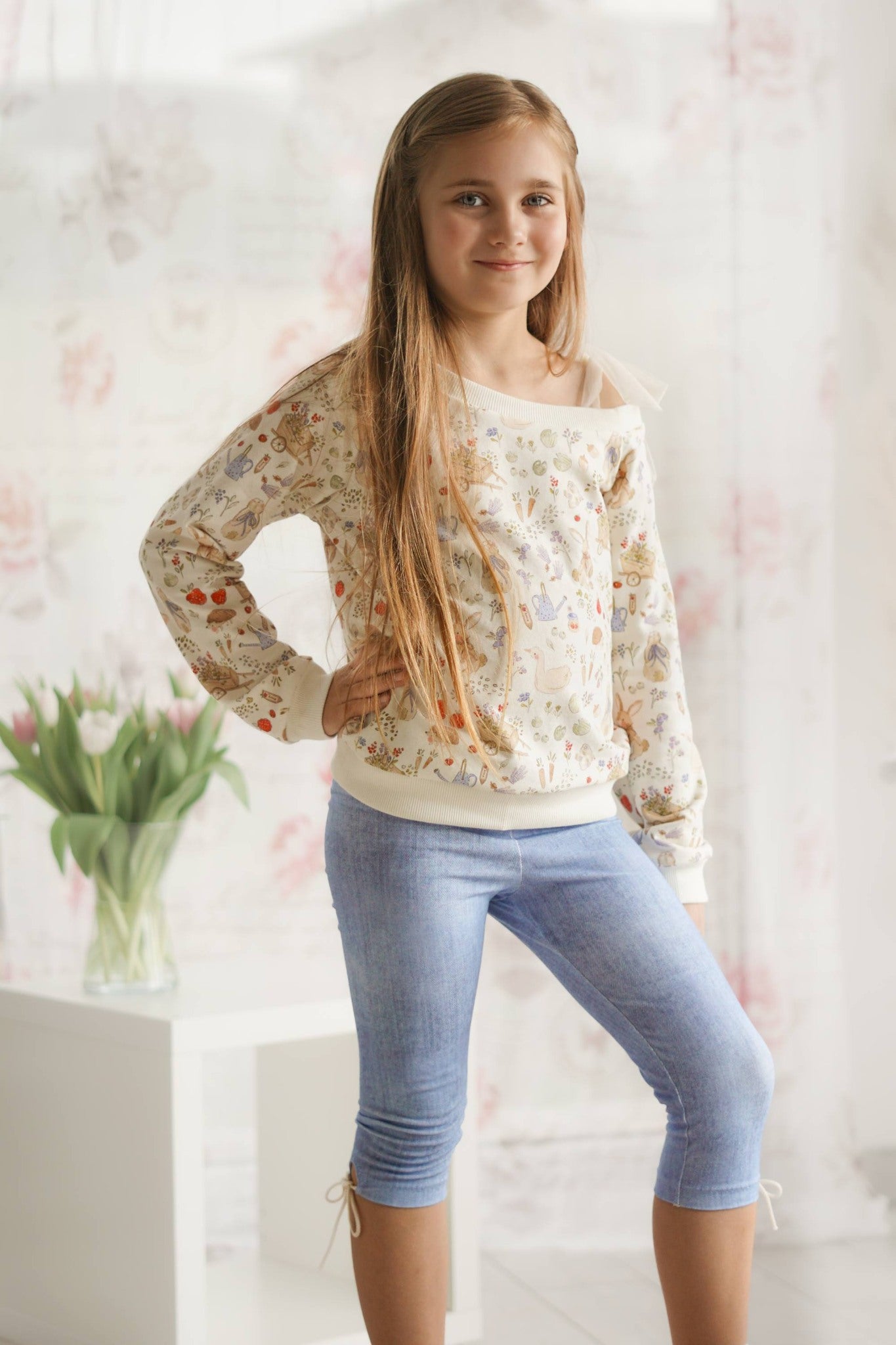 Schnittmuster Rückenwind – Raglan & Off-Shoulder Sweater| PDF-Download | Größen 98-164