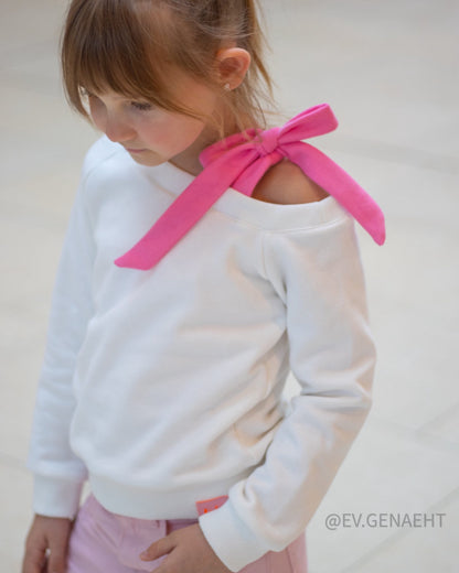 Schnittmuster Rückenwind – Raglan & Off-Shoulder Sweater| PDF-Download | Größen 98-164