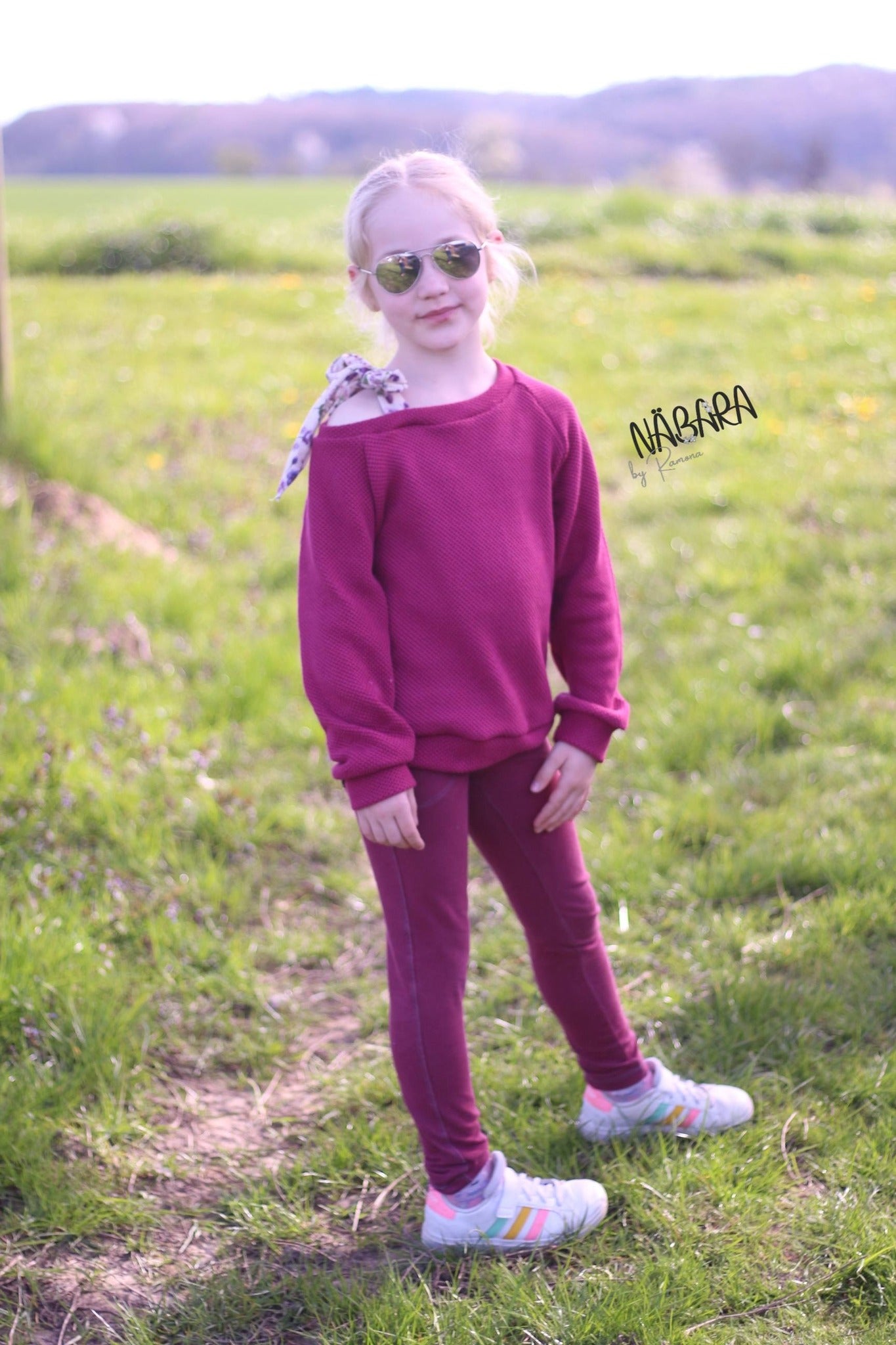 Schnittmuster Rückenwind – Raglan & Off-Shoulder Sweater| PDF-Download | Größen 98-164