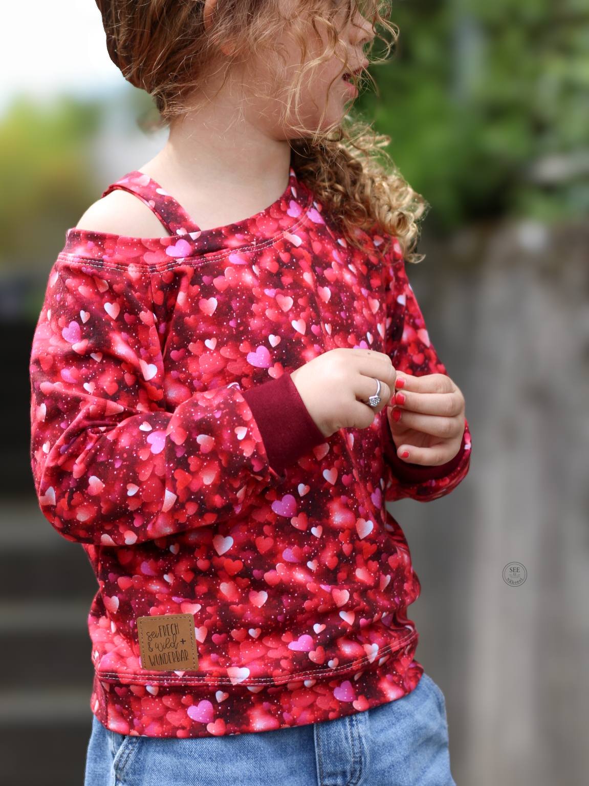 Schnittmuster Rückenwind – Raglan & Off-Shoulder Sweater| PDF-Download | Größen 98-164