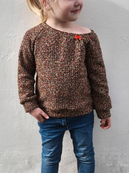 Schnittmuster Rückenwind – Raglan & Off-Shoulder Sweater| PDF-Download | Größen 98-164