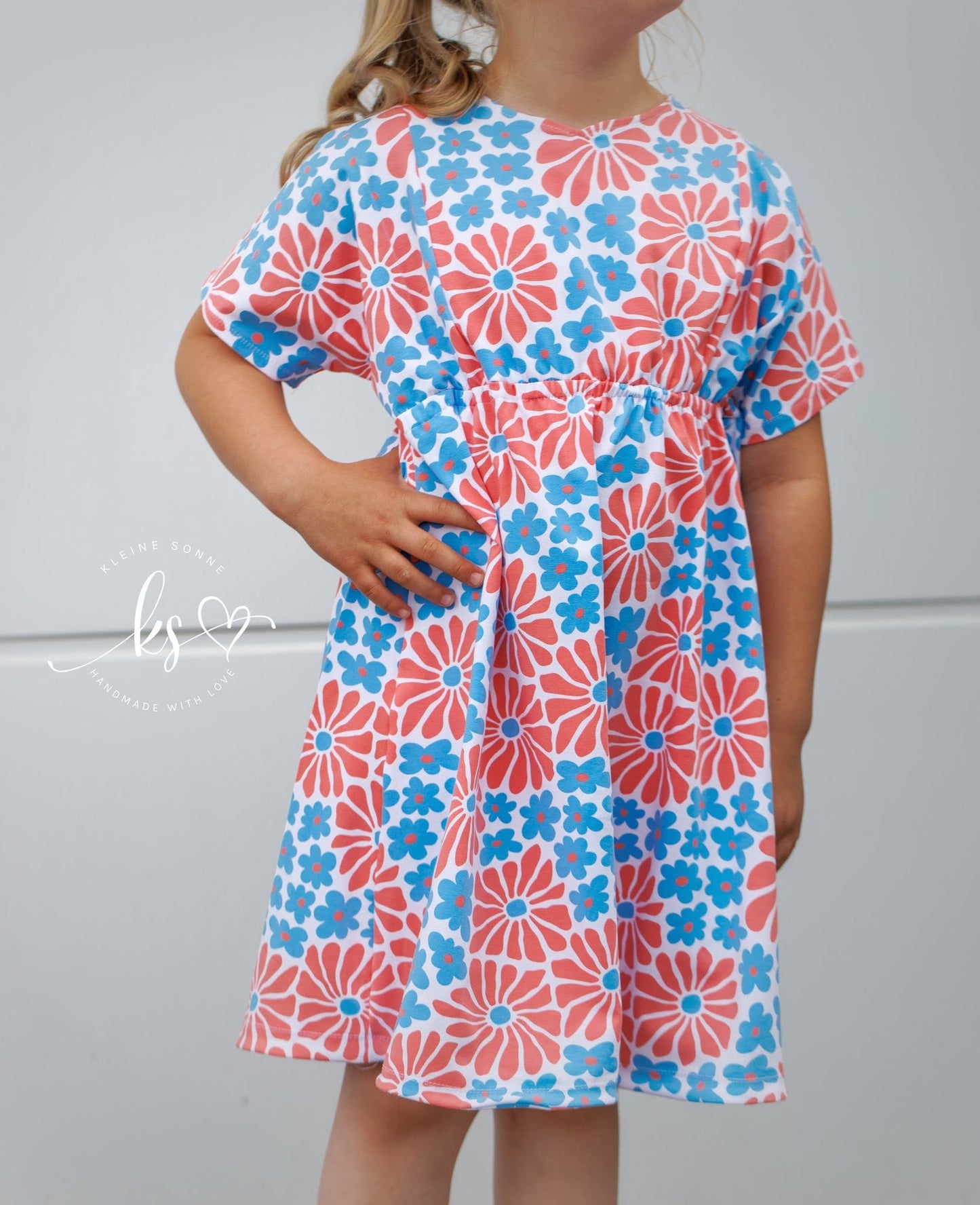 Sewing pattern for a tunic dress | PDF download | Sizes 86-152