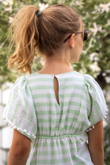 Sewing pattern for a tunic dress | PDF download | Sizes 86-152