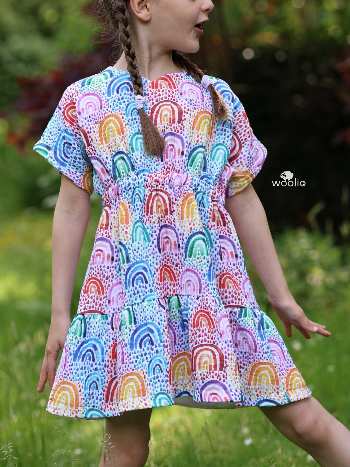 Sewing pattern for a tunic dress | PDF download | Sizes 86-152