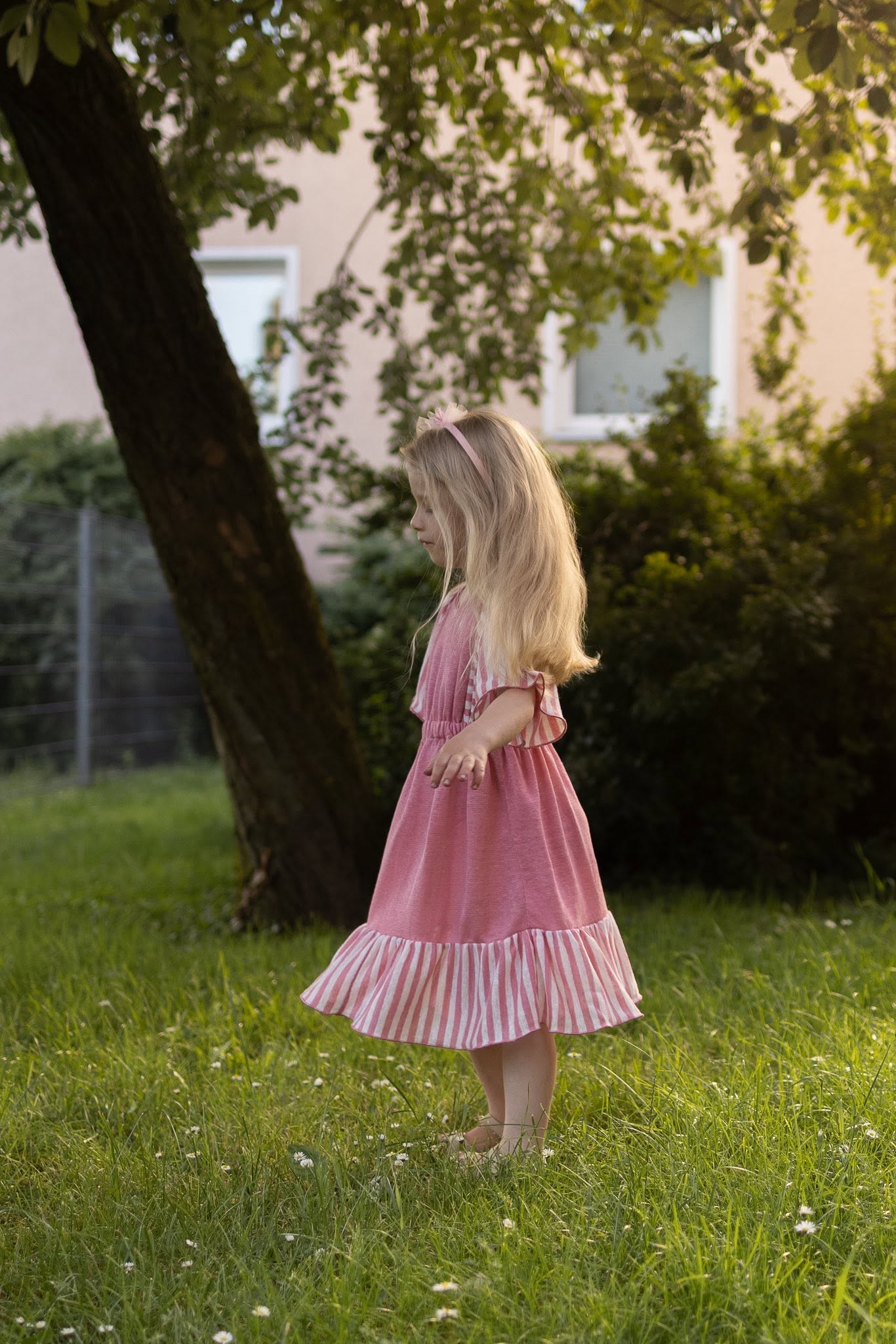 Sewing pattern for a tunic dress | PDF download | Sizes 86-152