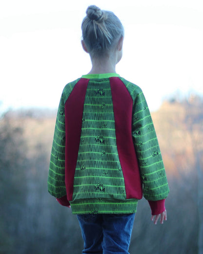 Schnittmuster Nordlicht – Sweater| PDF-Download | Größen 86 - 152