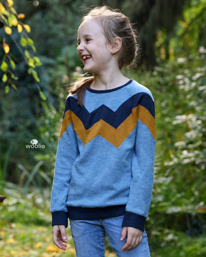 Schnittmuster Nordlicht – Sweater| PDF-Download | Größen 86 - 152