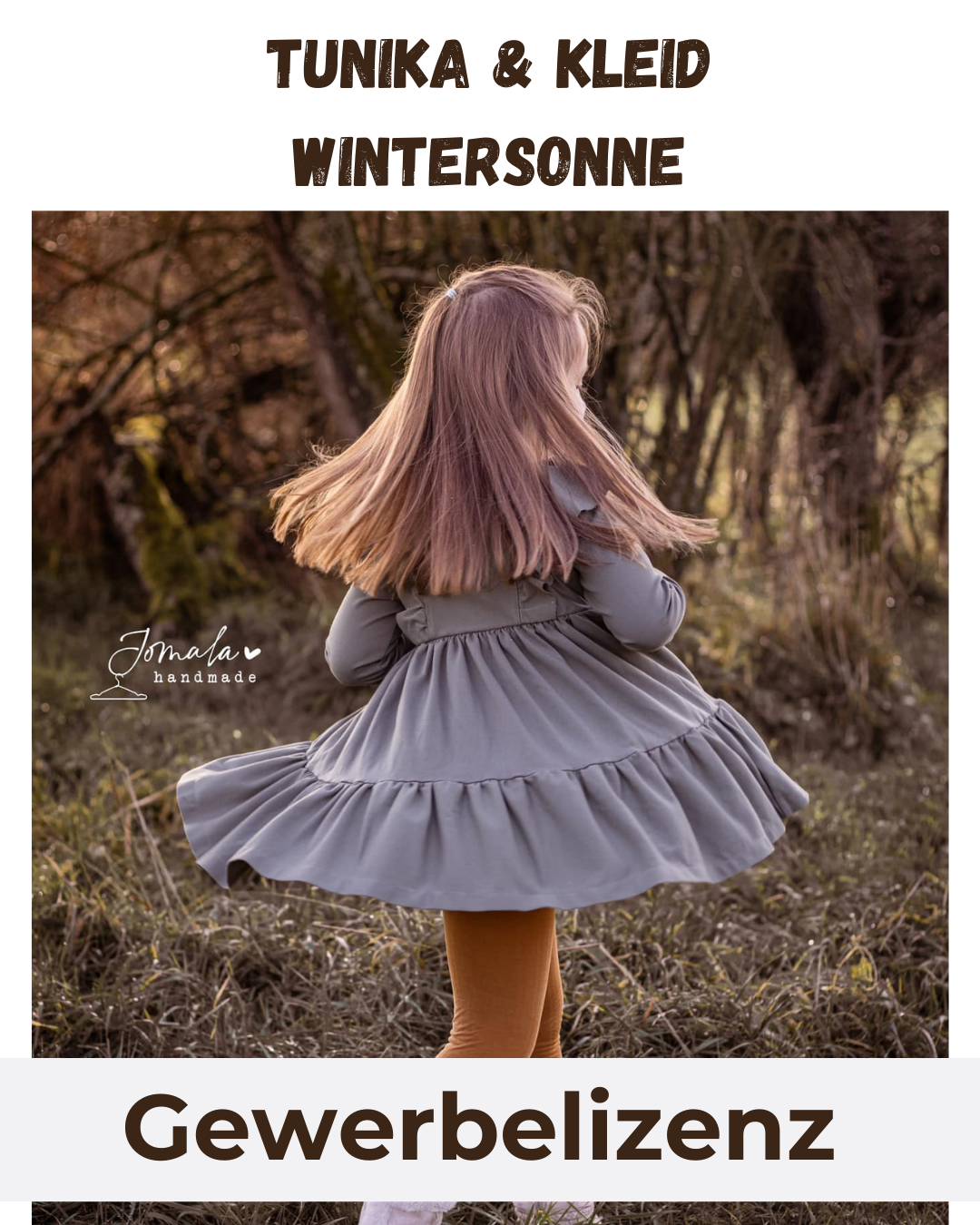 Gewerbelizenz Schnittmuster Tunika & Kleid Wintersonne