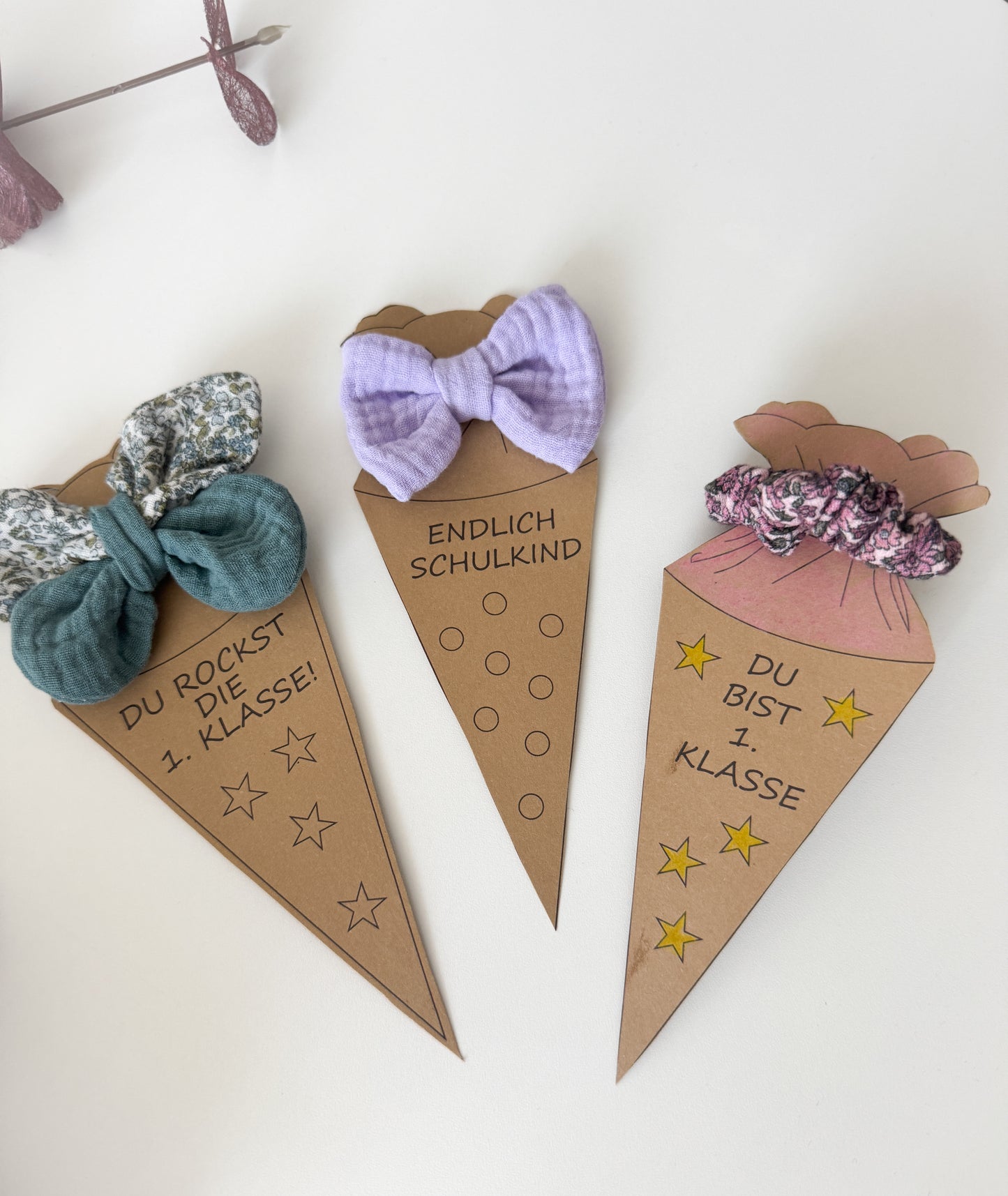 DIY-Vorlage Schultüte – Bastelvorlage als PDF zum Ausdrucken